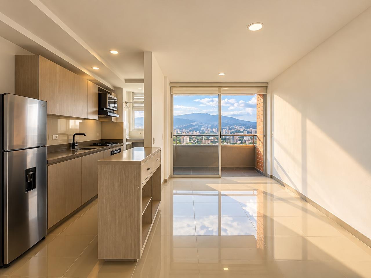 Apartamento en el Sur con vista a la ciudad